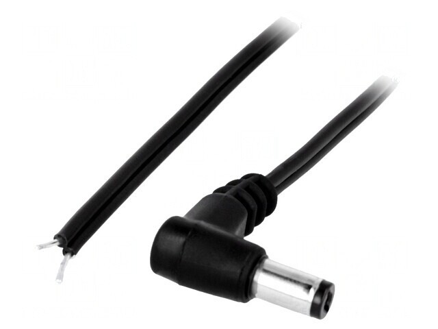 Cablu Alimentare DC 5,5/2,1 Negru 1,5m
