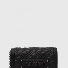 Love Moschino poseta culoarea negru, JC5681PP1ILA000A