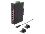 Switch Ethernet 5 Porturi Neadministrabil 12-48VDC