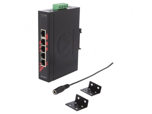 Switch Ethernet 5 Porturi Neadministrabil 12-48VDC