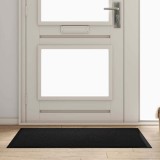 VidaXL Covoraș de intrare Negru 80 x 120 cm Țesătură Teddy 42013439