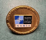 Insigna parteneriat NATO OTAN NAMSA