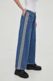 Levi&#039;s jeansi SilverTab femei, culoarea albastru marin