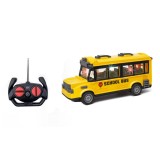 Cumpara ieftin Autobuz scolar de jucarie cu telecomanda, 22 cm