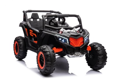 Masinuta electrica Buggy UTV NEL-901, 4x4, Bluetooth, negru, 111x70x63cm, Lean 19894 foto