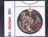 ROMANIA 2015 CRACIUN LP.2082 MNH**, Sarbatori, Nestampilat