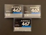 Lot 3 Casete AMPEX 30 DAT - Inregistrate o singura data - 25