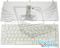 Tastatura Laptop MSI MegaBook VR330XB alba foto