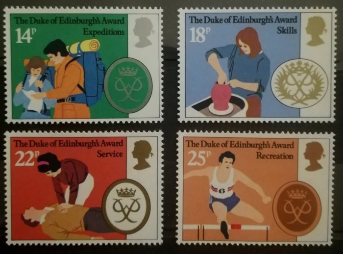 BC18, Marea Britanie 1981, serie premiile Ducele de Edinburgh