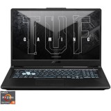 Laptop Gaming ASUS TUF A17 FA706NF cu procesor AMD Ryzen&trade; 5 7535HS pana la 4.55 GHz, 17.3, Full HD, IPS, 144Hz, 16GB, 512GB SSD, NVIDIA&reg; GeForce RTX&trade;