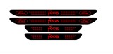 Set stickere decorative praguri Ford Focus, negru - rosu EMASPFFNR