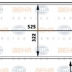 Radiator, racire motor VW GOLF IV Cabriolet (1E7) (1998 - 2002) HELLA 8MK 376 713-761