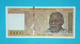 Madagascar 10.000 Francs 1995 &#039;Valiha&#039; aUNC serie: A74446331