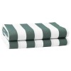 Umbrela Inlocuire Verde/Alb 10x1.6m vidaXL Poliester Protectie UV Copertina Gradina Terasa Balcon