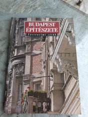 BUDAPEST EPITESZETE (CARTE IN LIMBA MAGHIARA( foto