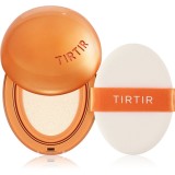 TIRTIR Mask Fit AI Filter Cushion Mini burete cu machiaj de lungă durată cu efect matifiant culoare 13N Fair Ivory 4.5 g