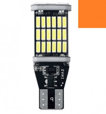 Led Auto Canbus T15 (W16W) 45 Smd 4014 12V - T15-4014-45LED-PORTOCALIU foto