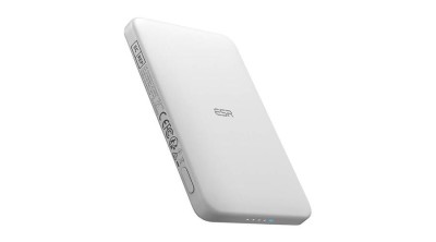ESR Qi2 MagSlim 5000 mAh powerbank magnetic (alb) foto