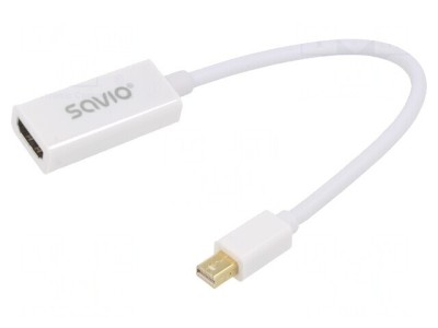 Adaptor DisplayPort la HDMI Alb 0.23m foto