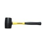 Ciocan de cauciuc 640g cu maner din fibra de sticla profesional Crownman