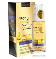 Ulei pentru par Subtire, Fragil si Fara Volum cu Vitamina E, A D, VOLLARE Pro Extra Volume Oil, 30 ml foto