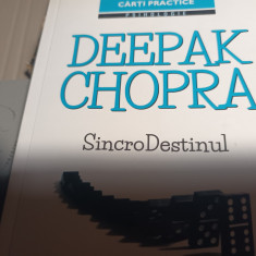 SINCRODESTINUL - DEEPAK CHOPRA, ED PARALELA 45, 2013, 194 PAG