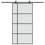 Cumpara ieftin Usa glisanta cu set feronerie 102,5x205 cm sticla ESG/aluminiu