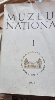 MUZEUL NATIONAL, 1974, VOL.I foto