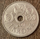 C50 - Moneda foarte veche - Norvegia - 1 koroana - 2011