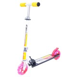 Trotineta cu Roti Iluminate WORKER Cirky 145mm - Galben FitLine Training