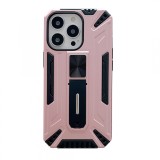 Husa de protectie Flippy pentru Apple iPhone 13 Pro Max Defender Sergeant Brave cu suport,Roz Auriu