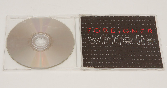 Foreigner - White Line - MAXI CD audio original NOU