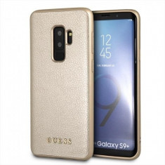 Husa Guess GUHCS9LIGLGO S9 Plus G965 Gold Iridescent foto