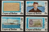 BC297, Belize 1984, serie primele emisiuni de timbre