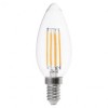 BEC LED E14 6W CU FILAMENT 4000K ALB NEUTRU, V-TAC