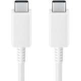 Cablu date &amp;amp; incarcare Samsung USB Type-C &amp;amp; USB Type-C, lungime 1.8 m, max. 5A USB 2.0, Alb
