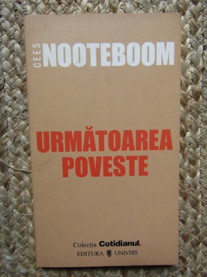 Cees Nooteboom - Următoarea poveste foto