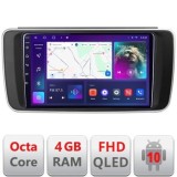 Navigatie Nissan Leaf 2018-2024 dedicata Android QLED octa core 4+64 4G DSP FHD carplay android auto radio gps internet Android kit-leaf+EDT-E309v3 Ca
