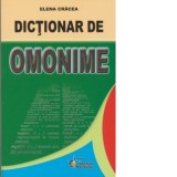 Dictionar de omonime - Cracea Elena