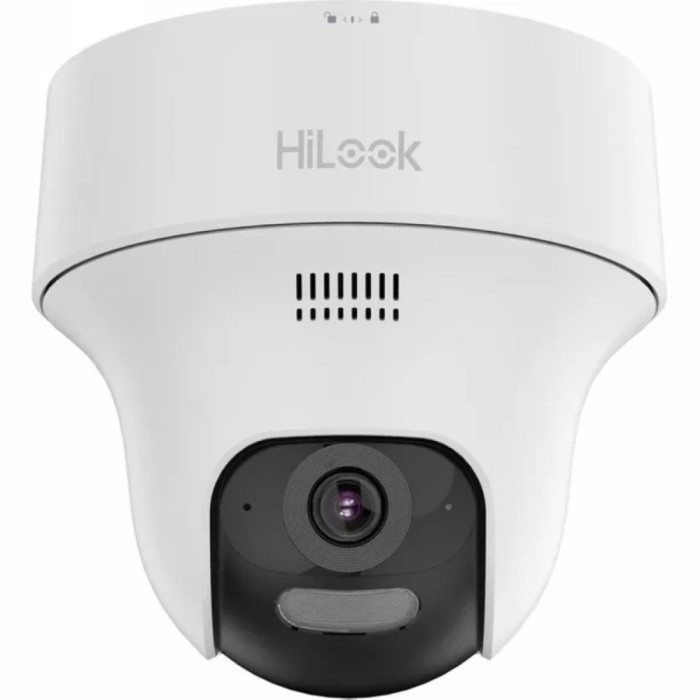 Camera supraveghere IP Hikvision HiLook IPC-F140-LIDF/W, Wi-Fi6, 4MP, 2.8mm, iluminare duala, audio bidirectional, slot microSD, rotire si inclinare d