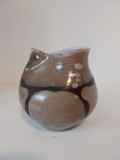 Vaza ceramica forma deosebita / pasare, 14cm inaltime, Studio Art,