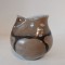 Vaza ceramica forma deosebita / pasare, 14cm inaltime, Studio Art,