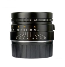 Obiectiv Manual 7Artisans 35mm F2.0 Full Frame negru pentru Leica M-mount