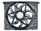 Ventilator radiator BMW Seria 3 (G20/G21) 19-, Z4 G29 17-, motor: 1.6 T, 2.0 T, 400 W; 480 mm; 4 pini, 17428477379; 17428666815