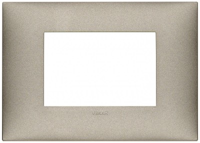 Rama Ornament 3M Vimar Neve titaniu mat 09673.23 foto