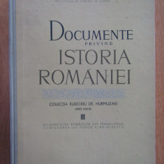 DOCUMENTE PRIVIND ISTORIA ROMANIEI-VOL.3-COLECTIA EUDOXIU DE HURMUZAKI