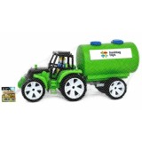 TRACTOR CU CISTERNA NEGRU VERDE