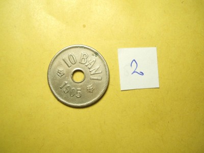 10 BANI 1905 / 2 foto
