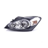 Far KIA CEE&amp;#39;D (ED), 10.2006-08.2009, model 3 usi, ProCee&amp;#39;d, partea stanga, OE, tip bec H1+H21W+H7+W5W; electric; janta neagra; halogen