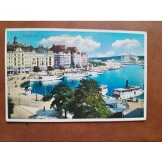 Carte postala, Stockholm, inceput de secol XX